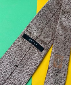 Gucci Necktie - Dusty Pink - Back