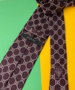 Gucci Necktie - Burgundy - Back